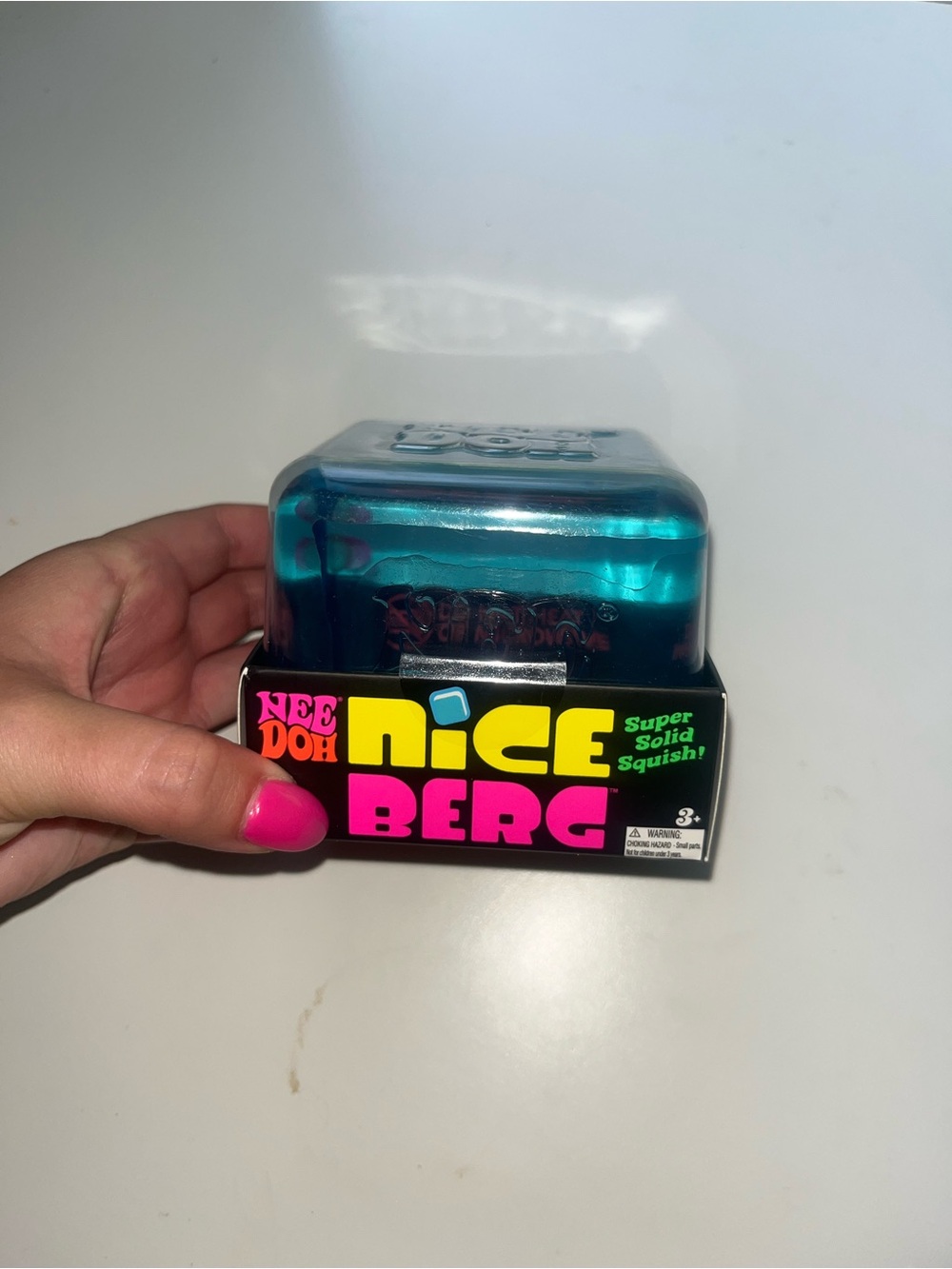 Nice Berg needoh blue Solid Squish Toy